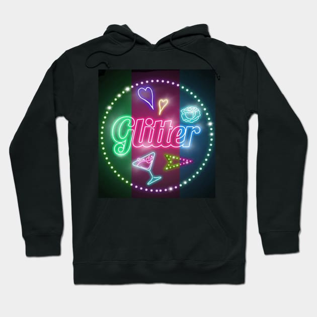 Glitter Hoodie by mangro